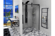 Gelco VOLCANO BLACK sprchové dvere 1200 mm, číre sklo