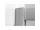 Mereo Sprchový kút, Kora, štvorec, 90 cm, biely ALU, sklo Grape