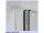 Roth TDO1 110x200cm sprchové krídlové dvere s pevným dielom, strieborné, číre sklo